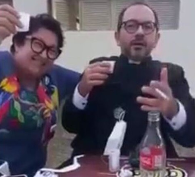 Padre de Caicó admite excesso após aparecer em vídeo bebendo e